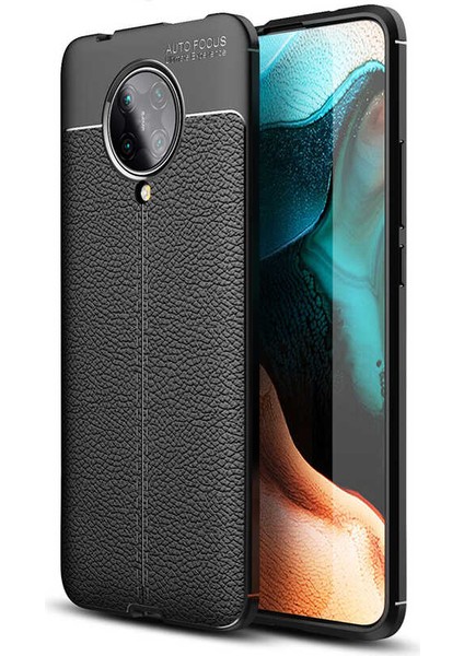 Xiaomi Poco F2 Pro Kılıf Btbm Niss Silikon Kapak-Siyah