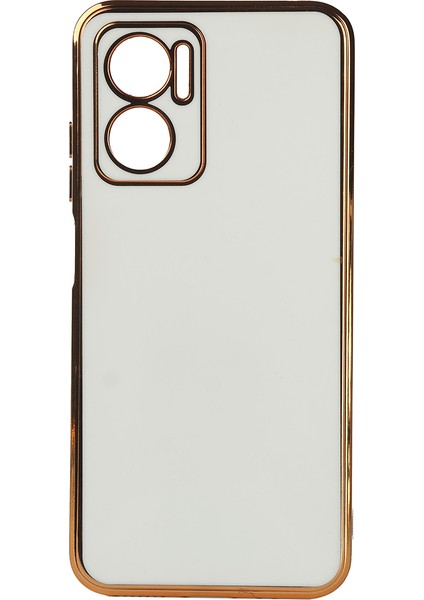 Xiaomi Redmi Note 11E Kılıf Btbm Bark Kapak-Beyaz