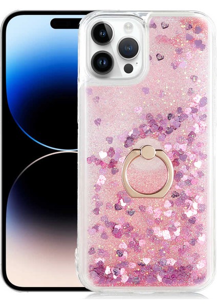 Apple iPhone 14 Pro Kılıf Klfs Milce Kapak-Pembe