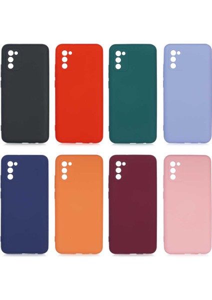 Galaxy A02S Kılıf Klfs Mara Laaakan Kapak-Turuncu modelleri