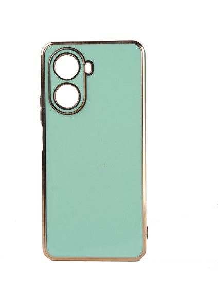 Huawei Nova 10 Se Kılıf Klfs Bark Kapak-Açık Yeşil