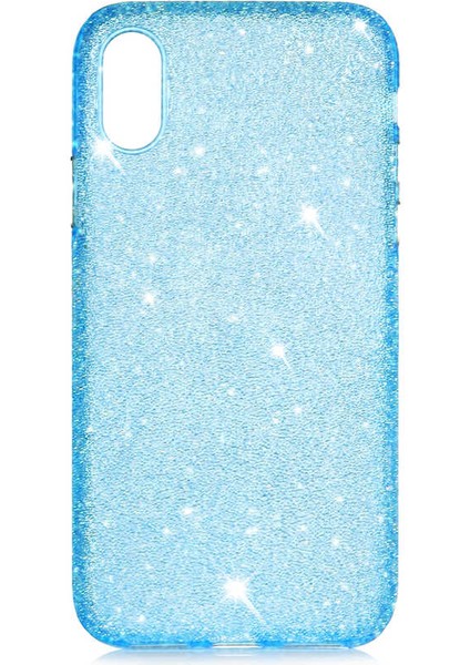 iPhone x Uyumlu ​​​klfs Eni Kapak-Mavi