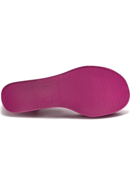 High Fashion Fem Kadın Parmak Arası Terlik Fuşya 35/40 fırsatları