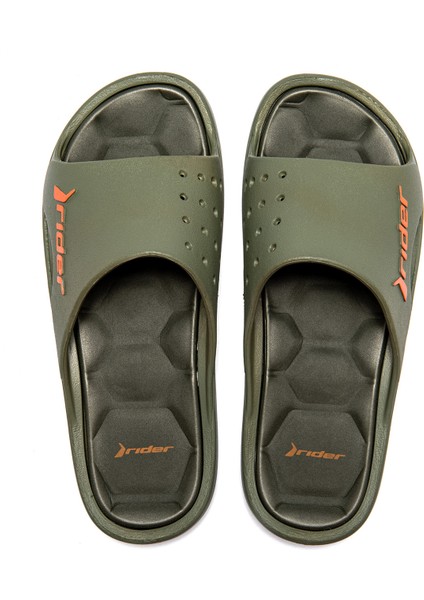 Bay Erkek Terlik Yeşil-Turuncu 39/46 modelleri