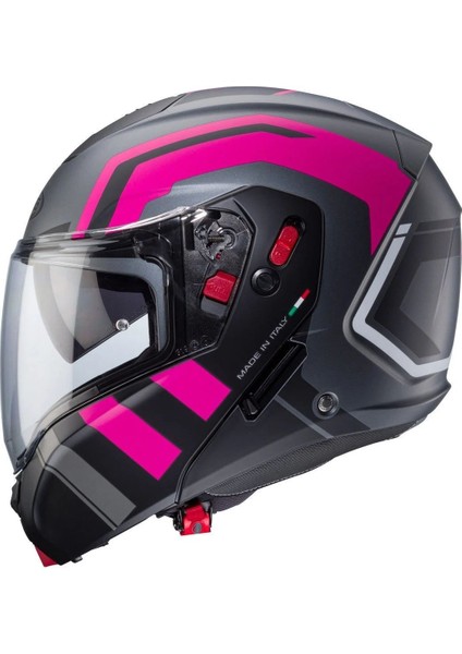 Kask Horus x Road mt Gun Met-Blk-Fushıa