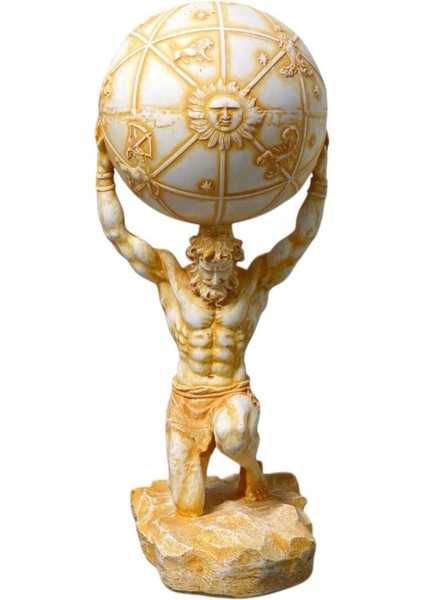 Büyük Boy Atlas Heykeli 60 cm