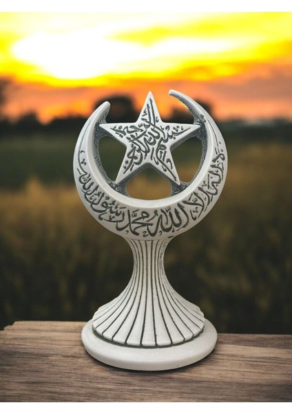 Ay Yıldız Polyester Biblo 16CM fiyatları