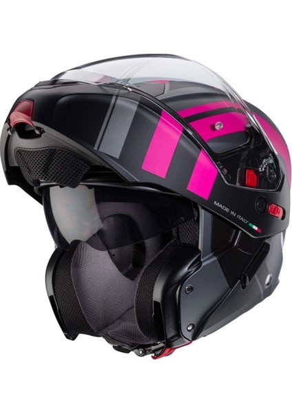 Kask Horus x Road mt Gun Met-Blk-Fushıa