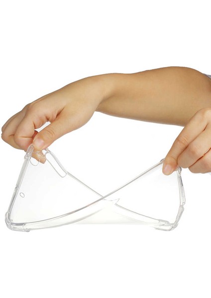 iPad Mini 2-3 - Uyumlu Uyumlu Zore Tablet Nitro Anti Shock Silikon Kapak-Renksiz modelleri