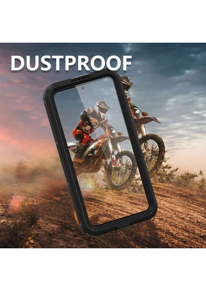 Galaxy S23 Kılıf 1-1 Su Geçirmez Kılıf-Siyah indirimleri