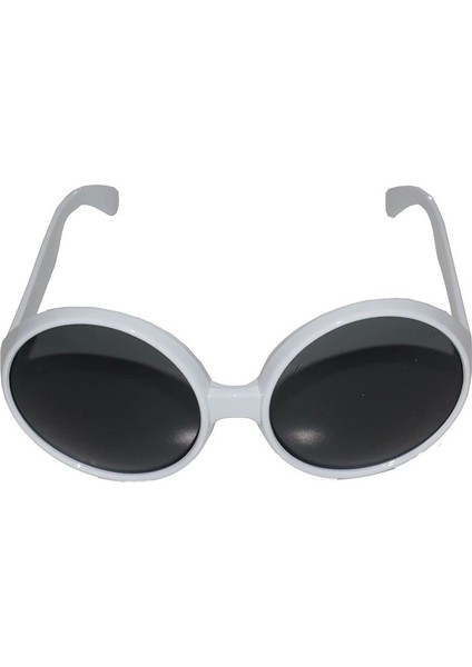 80 Li Yıllar Beyaz Renk Nostalji Yeşilçam Parti Gözlüğü