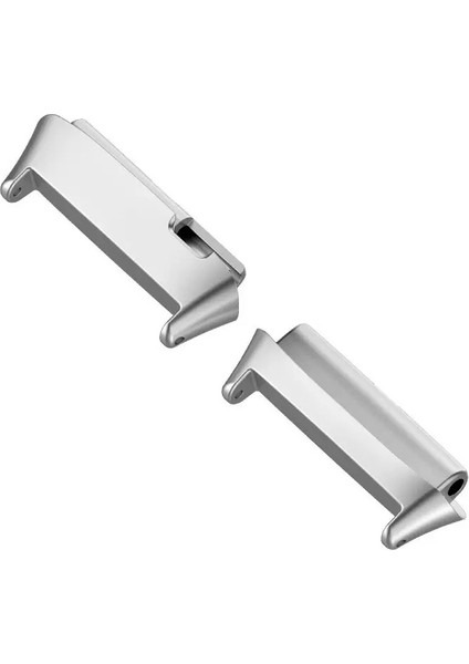 Xiaomi Redmi Watch 3 Active Metal Kordon Dönüştürücü Zore - Gümüş