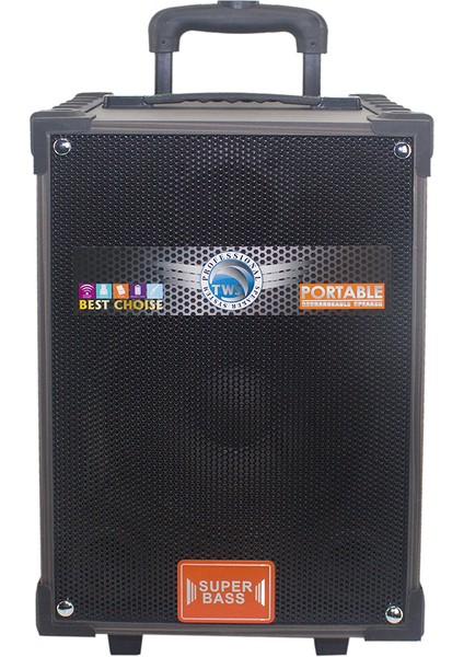 Zore LT-908 Dijital LED Göstergeli Fm Radyolu Mikrofonlu Tws 8 Inç Stereo Bass Kablosuz Karaoke Hopa fiyatları