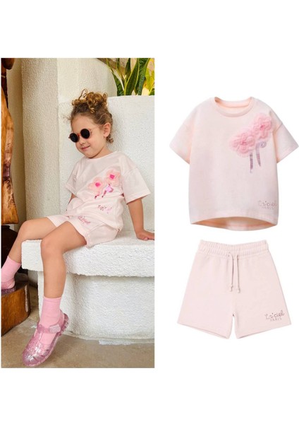 La'ciel Paris Pembe Güllü Takım