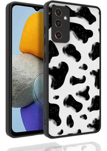 Galaxy M23 Kılıf Desenli Kamera Korumalı Parlak Klfs Nora Kapak-No2