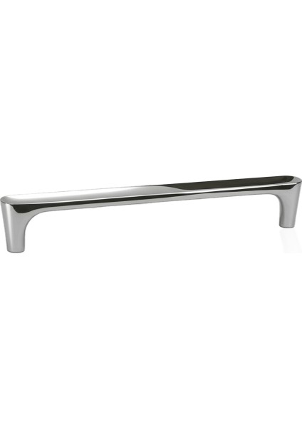 Saray Alüminyum Metal Lüks Modern Mobilya Çekmece Mutfak Dolabı Kulpu Krom 160MM