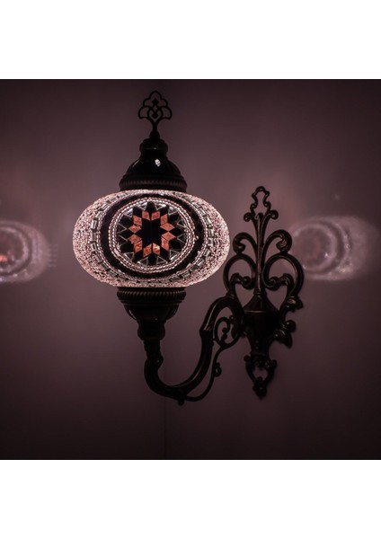 Mozaik Duvar Lambası Gece Lambası Bohem Aplik Aydınlatma modelleri