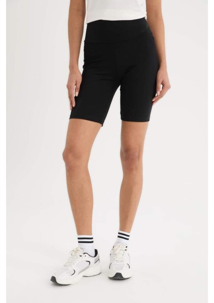 Yeni Sezon Defactofit Biker Beli Saran Sporcu Tayt