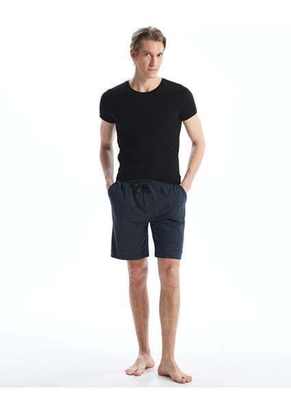 Yeni Sezon Slim Fit Erkek Pijama Alt Sort - S50012Z8