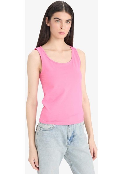 Yeni Sezon Slim Fit Dar Kesim Basic Düz Yuvarlak Yaka Atlet modelleri