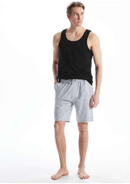 Yeni Sezon Slim Fit Erkek Pijama Alt Sort - S50012Z8
