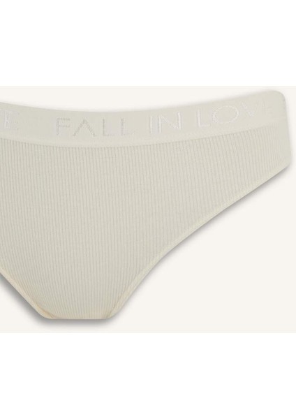 Yeni Sezon Ribana 3'lü Slip Külot-Fall In Love