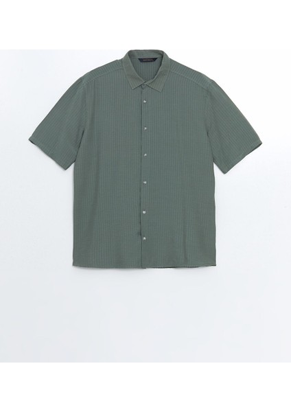 Yeni Sezon Regular Fit Kisa Kollu Erkek Gomlek - S56802Z8