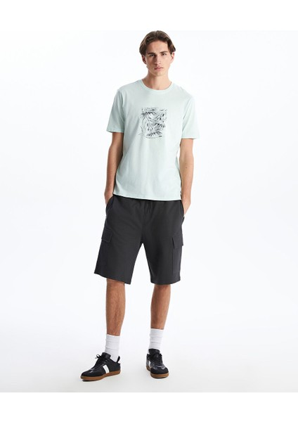 Yeni Sezon Slim Fit Erkek Kargo Sort - S5EH69Z8