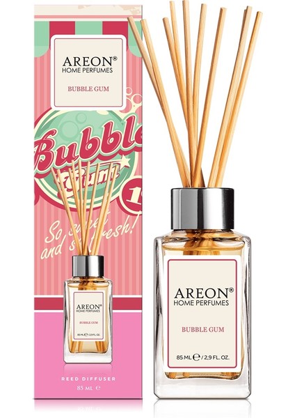Classic Bubble Gum 85 ml Bambu Çubuklu Oda Kokusu