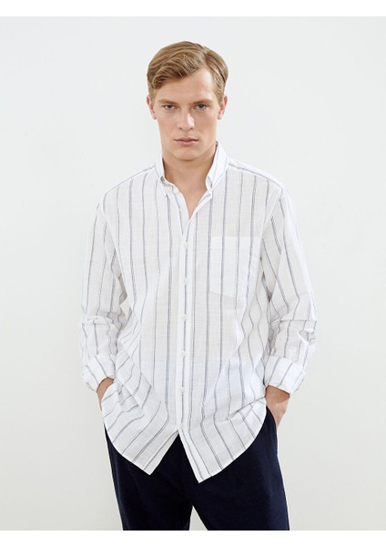 Yeni Sezon Regular Fit Poplin Erkek Gomlek - S56893Z8