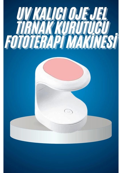 Kalıcı Oje Kurutucu Uv LED Teknolojisi Taşınabilir Mini Tırnak Kurutucu