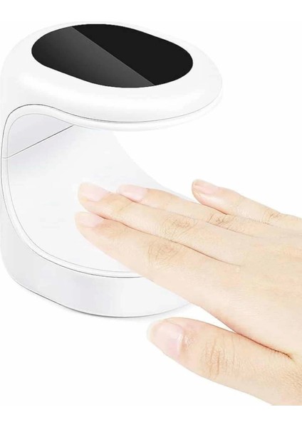 Kalıcı Oje Kurutucu Uv LED Teknolojisi Taşınabilir Mini Tırnak Kurutucu