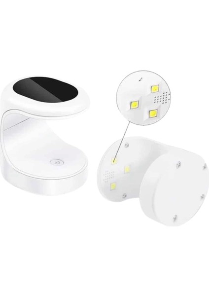Kalıcı Oje Kurutucu Mini Uv Işınlı Taşınabilir Hızlı ve Pratik Oje Kurutucu