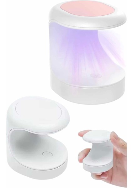 Kalıcı Oje Kurutucu Mini Uv Işınlı Taşınabilir Hızlı ve Pratik Oje Kurutucu