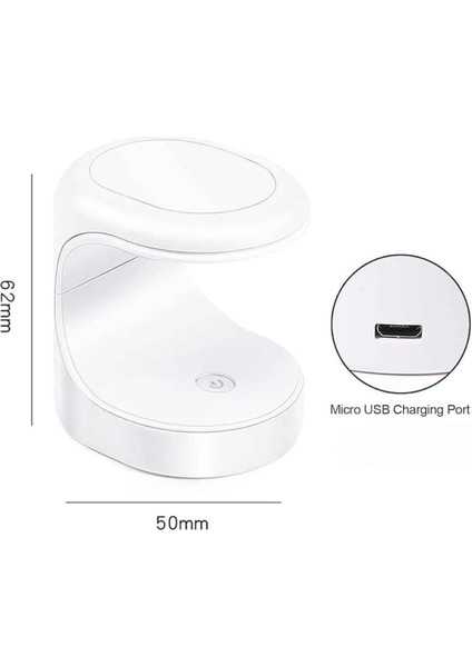Kalıcı Oje Kurutucu Mini Uv Işınlı Taşınabilir Hızlı ve Pratik Oje Kurutucu