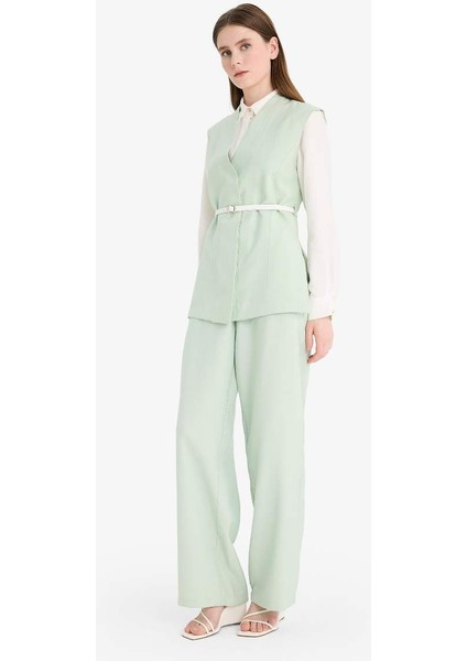 Yeni Sezon wide Leg Basic Düz Geniş Paça Pantolon fırsatları