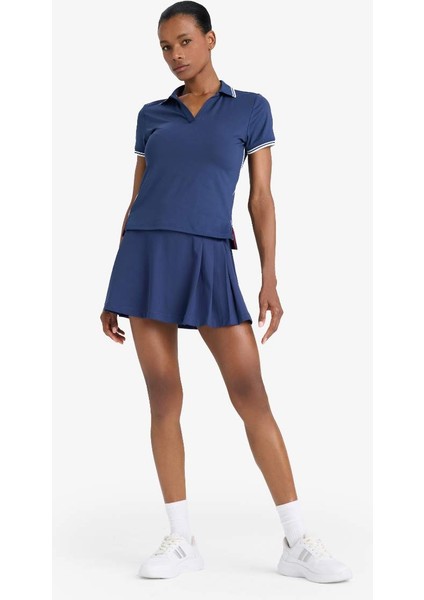 Yeni Sezon Defactofit Standart Fit Pileli Içi Taytlı Mini Tenis Eteği indirimleri
