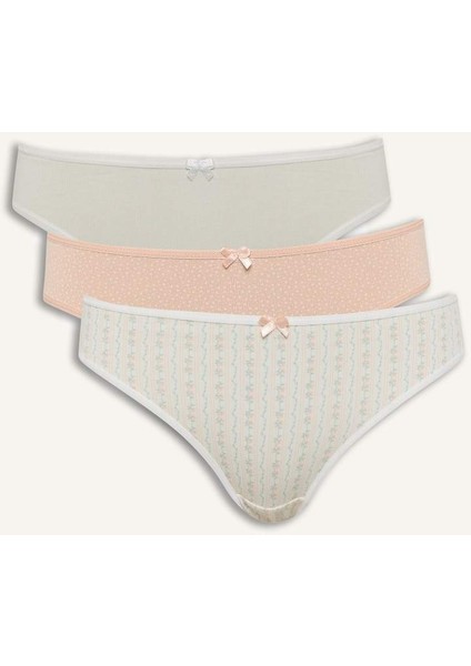 Yeni Sezon 3'lü Slip Külot-Fall In Love