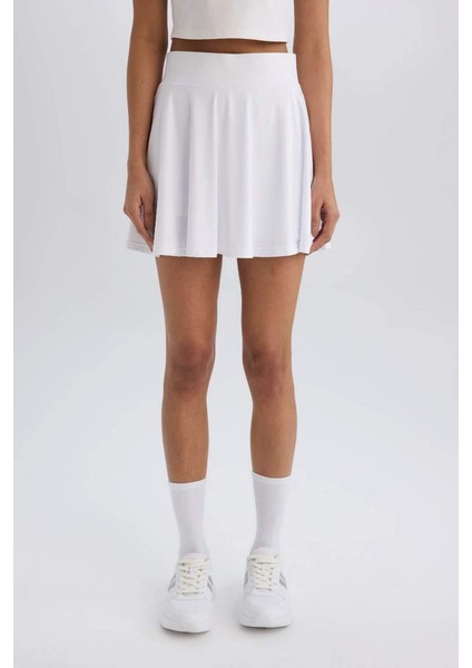Yeni Sezon Defactofit Sporcu Içi Taytlı Mini Tenis Eteği