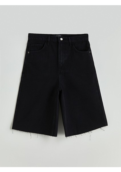 Yeni Sezon Bermuda Fit Kadin Jean Sort - S5JI30Z8