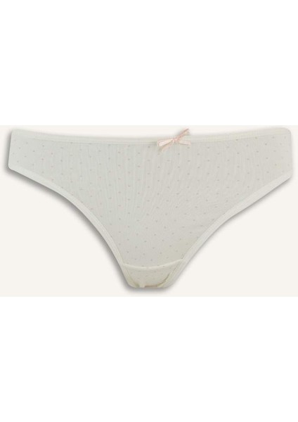 Yeni Sezon 3'lü Paketli Basic Düz Slip Külot-Fall In Love