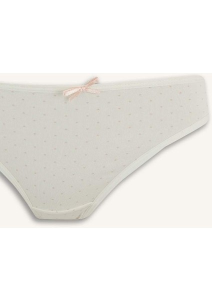 Yeni Sezon 3'lü Paketli Basic Düz Slip Külot-Fall In Love