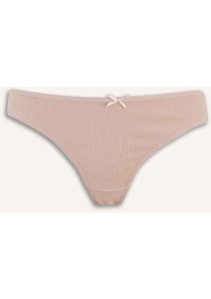 Yeni Sezon 3'lü Paketli Basic Düz Slip Külot-Fall In Love