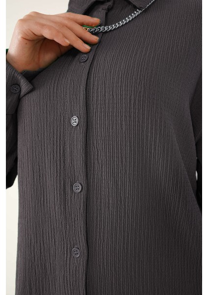 T5858 Örme Tesettür Ikili Takım - Antrasit fiyatları