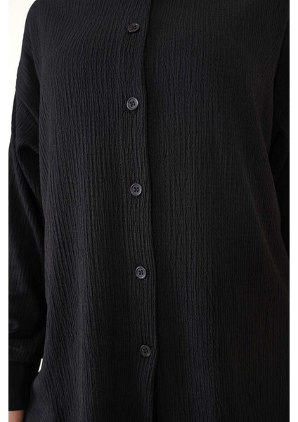 T5858 Örme Tesettür Ikili Takım - Siyah modelleri