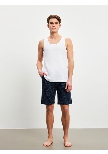 Yeni Sezon Standart Kalip Erkek Pijama Alt Sort - S59147Z8