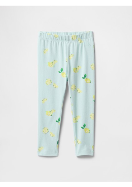 Kız Bebek Mavi Mix And Match Legging Tayt