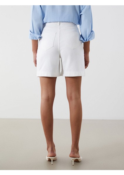 Yeni Sezon Standart Fit Kadin Jean Sort - S5JG10Z8
