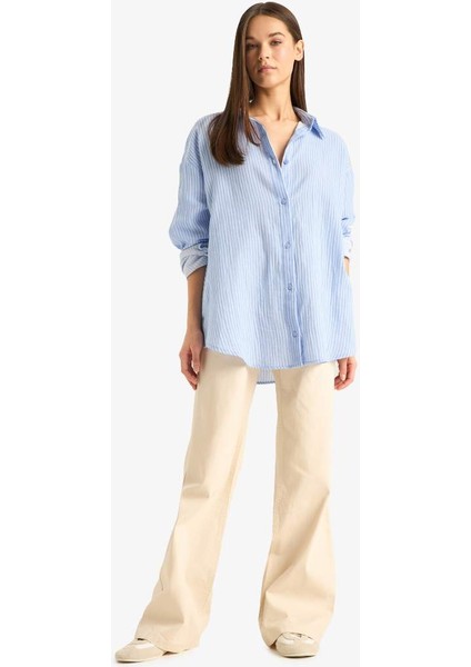 Yeni Sezon Beli Lastikli Uzun Jean Pantolon fırsatları