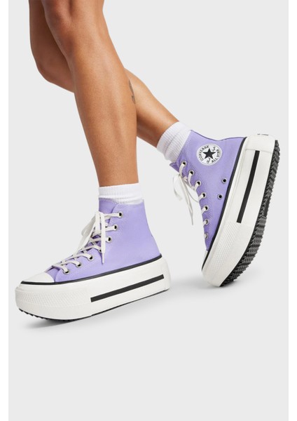 Logolu Platform Taban Sneaker Ayakkabı Bayan Ayakkabı A15206C 513